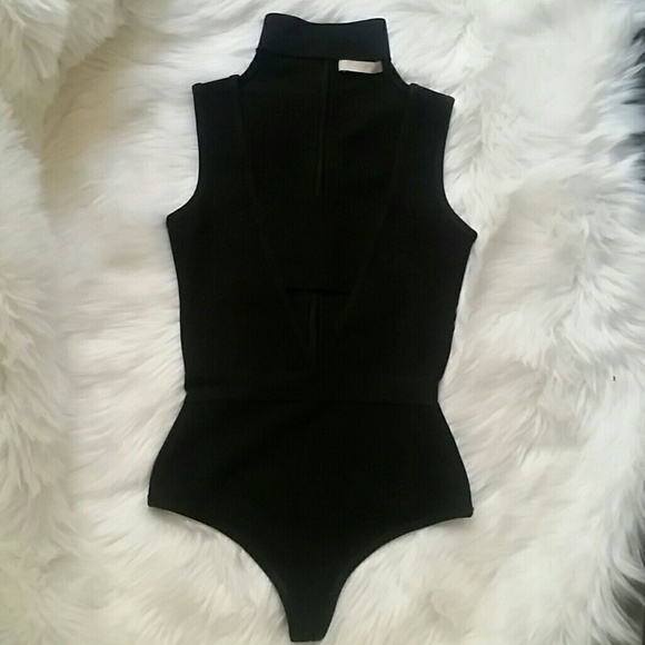 BOSSA Positano Bandage Bodysuit Size S - Picture 3 of 10